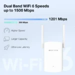 Access Point Mercusys ME60X Ponto de Acesso Wifi 6 AX1500 - Image 3
