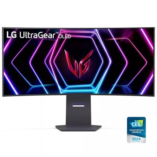 Monitor Curvo LG UltraGear 39GS95QE OLED 39" UWQHD 240Hz 0.03ms FreeSync Premium Pro / G-Sync Compatible