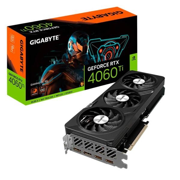Placa Gráfica Gigabyte GeForce RTX 4060 Ti Gaming 8GB GDDR6 OC DLSS3