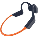 Auriculares Creative pro+ fones de ouvido de condução óssea sem fio, à prova d'água laranja