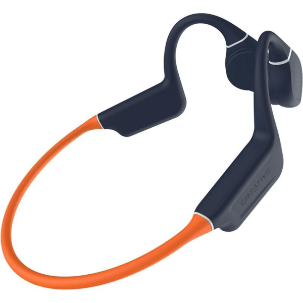 Auriculares Creative pro+ fones de ouvido de condução óssea sem fio, à prova d'água laranja