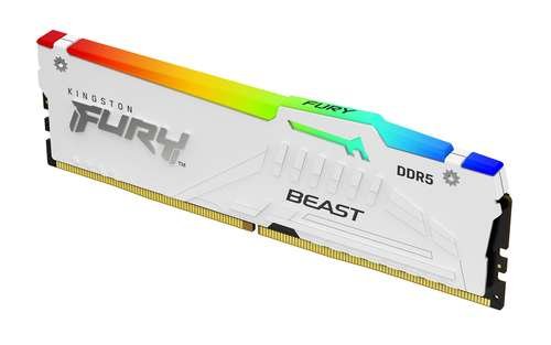 Memória Ram Kingston Technology FURY Beast RGB 32GB 1 x 32GB DDR5 CL30 6000MHz