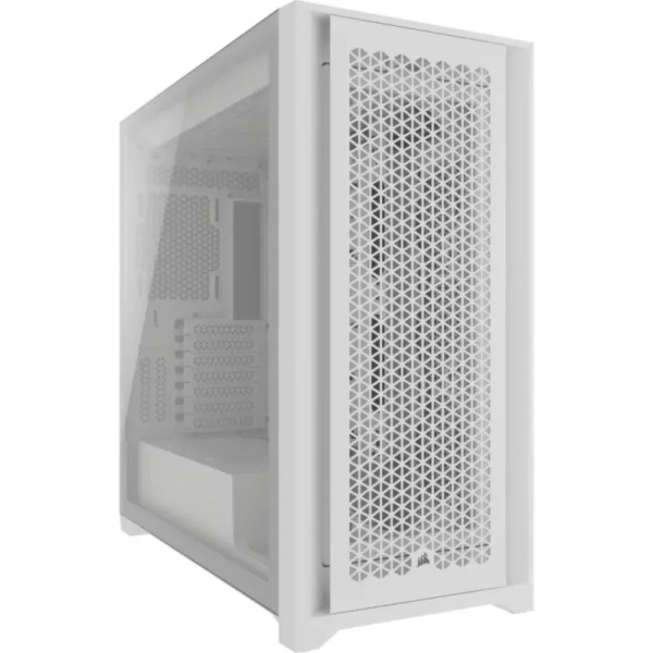 Caixa E-ATX Corsair 5000D Core Airflow Branco Vidro Temperado