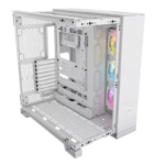 Caixa ATX Corsair iCue LINK 6500X Branca Vidro Temperado - Image 2