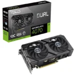 Placa Gráfica ASUS Dual GeForce RTX 4070 EVO OC Edition 12GB GDDR6X DLSS3
