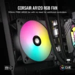 Ventoinha Corsair iCUE AR120 Digital RGB 120mm Preta - Image 5