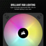 Ventoinha Corsair iCUE AR120 Digital RGB 120mm Preta - Image 3