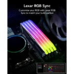 Memória Ram Lexar ARES RGB DDR5 32GB 2x16GB CL34 6800Mhz - Image 3