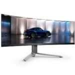 Monitor Curvo AOC Porsche Design PD49 QD-OLED 49" Dual QHD 32:9 240Hz FreeSync Premium Pro - Image 6