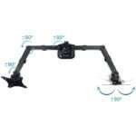 Suporte para 2 monitores TooQ DB1802TN-B até 8kg - Image 2