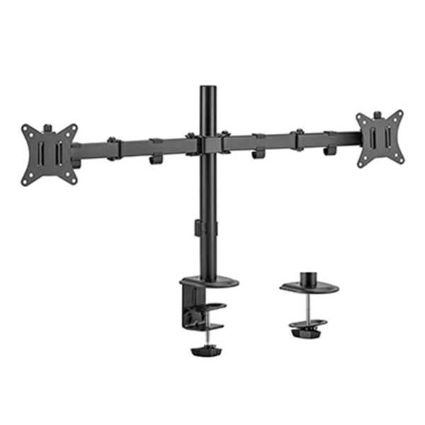 Suporte de Monitor Gembird MA-D2-01 Adjustable Desk Mounting 2 Display Arm (Articulado) 17" - 32"