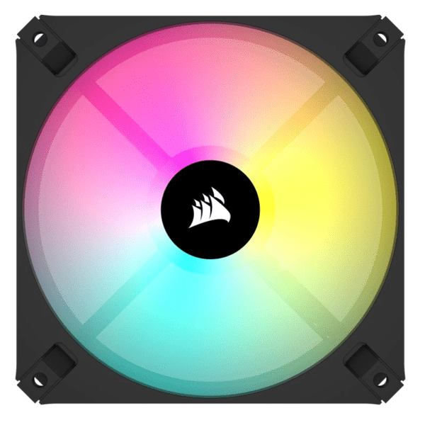 Ventoinha Corsair iCUE AR120 Digital RGB 120mm Preta