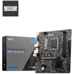 Motherboard MSI micro-ATX PRO DDR5 H610M-G LGA 1700