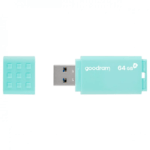Pen Drive Goodram Ume3 Care 64GB USB 3.0 Turquesa - Image 3