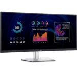 Monitor Curvo Dell P Series 34" P3424WE IPS 4K Ultra HD 8ms 60Hz Ethernet + USB-C (90W)