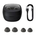 Earbuds Baseus Bowie WM02 V2 True Wireless Pretos - Image 3