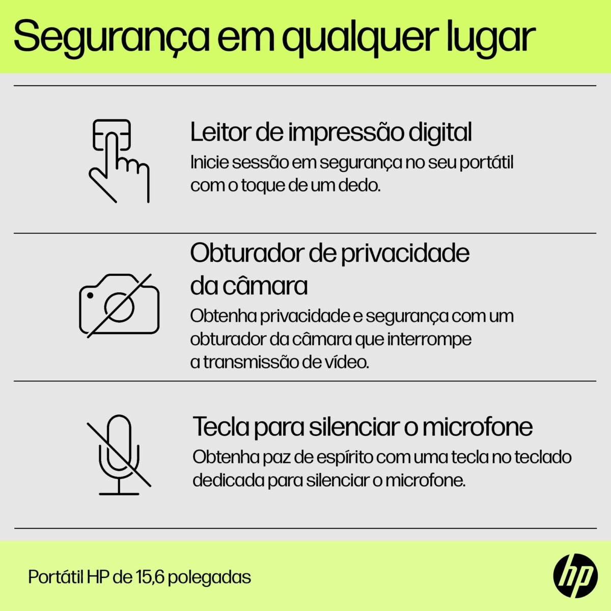 Portátil HP 15-FD0046NP i7-1355U 16GB 512GB 15.6" FHD Intel Iris Xe S/so - Image 9