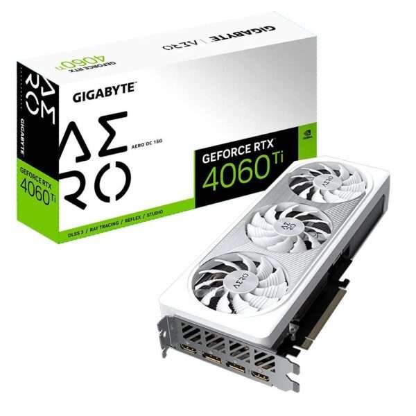 Placa Gráfica Gigabyte GeForce RTX 4060 Ti Aero 16GB GDDR6 OC DLSS3