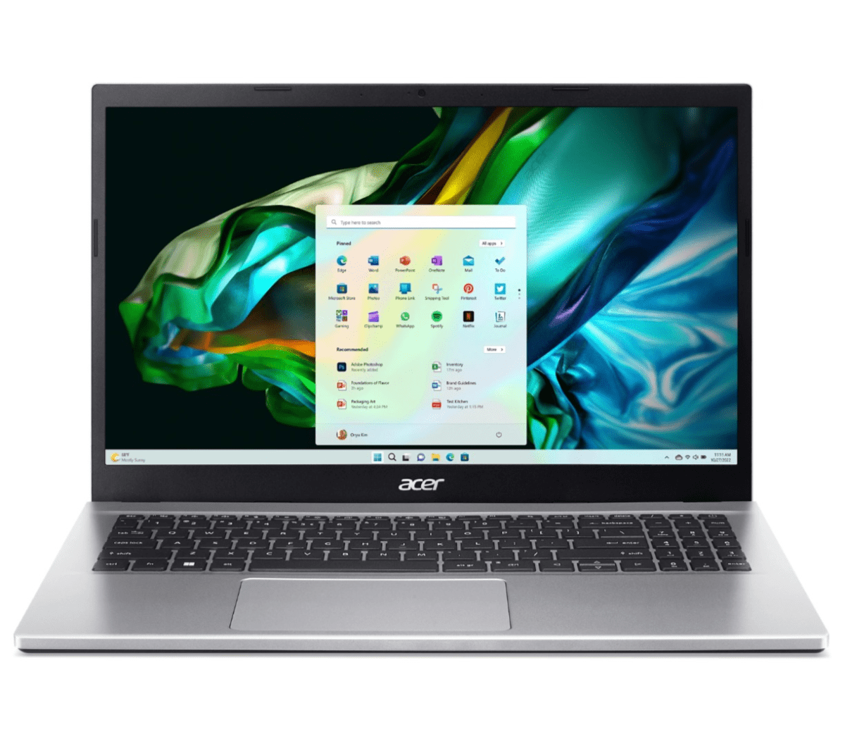 Portátil ACER Aspire 3 A315-44P 15,6'' FHD R5 5500U 16GB 512GB W11H - Image 1