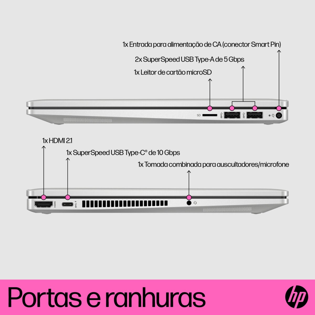 Portátil HP Pavilion x360 2-in-1 14-ek1014np 14'' Touch FHD i7-1355U 16GB 1TB W11H - Image 9