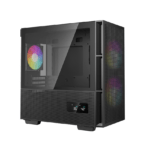 Caixa DeepCool CH360 Digital Micro-ATX Vidro Temperado Preta - Image 5
