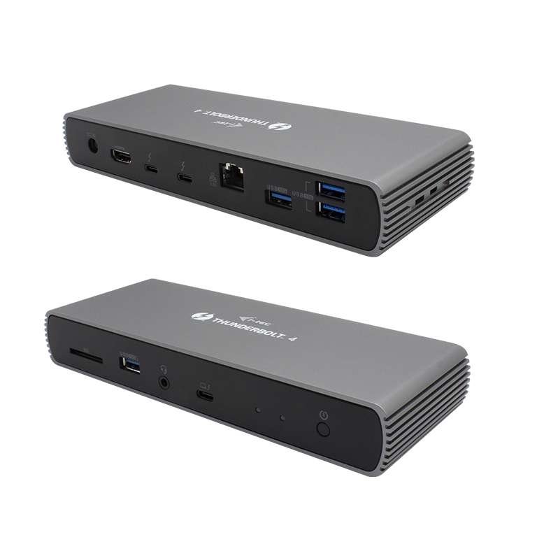 Docking Station i-tec Thunderbolt 4 2x Display com alimentação até 96W - s/Carregador