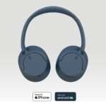 Headphones sem fio Sony WH-CH720N com microfone Bluetooth Azul - Image 2