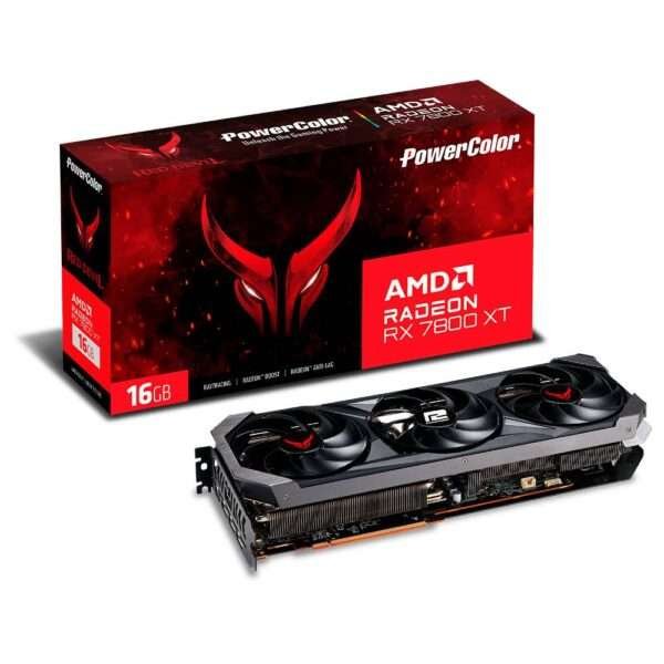 Placa Gráfica Powercolor Radeon RX 7800 XT Red Devil 16GB GDDR6 OC