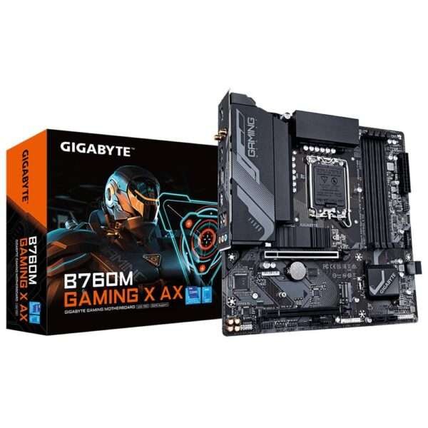 Motherboard Micro-ATX Gigabyte B760M Gaming X AX