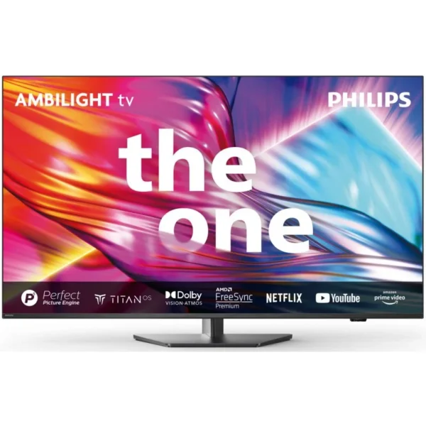 Televisão Philips The One 55PUS8919 55" LED 4K UltraHD Ambilight 120 Hz Dolby Vision e Atmos