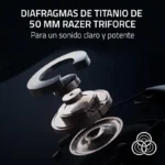 Headset Gaming Sem Fios para PS5 Razer BlackShark V2 Pro Branco - Image 4