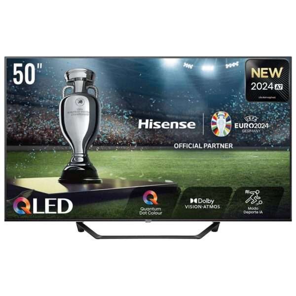 Televisão Smart TV Hisense 50A7NQ (2024) 50" QLED 4K UHD VIDAA