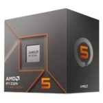 Processador AMD Ryzen 5 8400F "Zen 4" 6-Core 4.2GHz c/ Turbo 4.7GHz 22MB Cache SktAM5