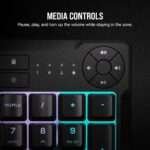Teclado Corsair K55 Core RGB Gaming Rubber Dome PT - Image 3