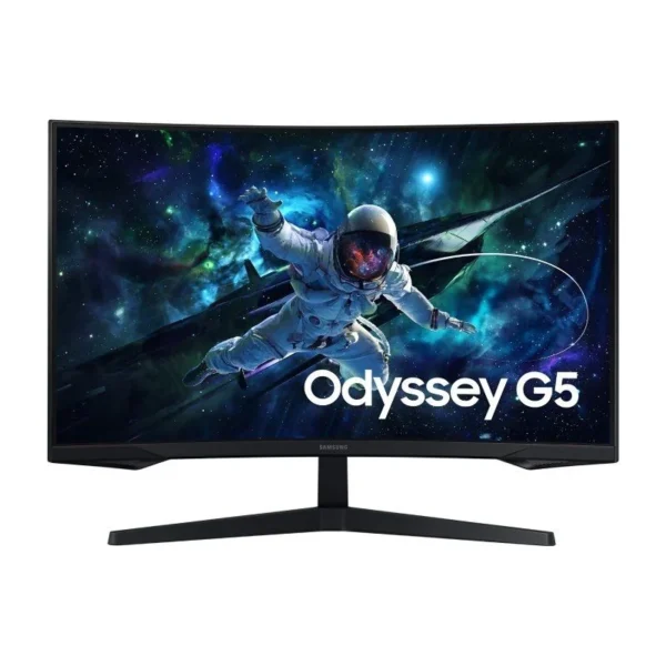 Monitor Curvo Samsung Odyssey G5 S32CG554EU 32" QHD 1ms 165Hz VA Preto