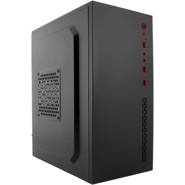 Caixa ATX CoolBox MPC-45-1 Mid Tower USB 3.0 Preta + Fonte 500W