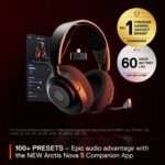 Headset Steelseries Arctis Nova 5 Wireless/Bluetooth Preto - Image 3