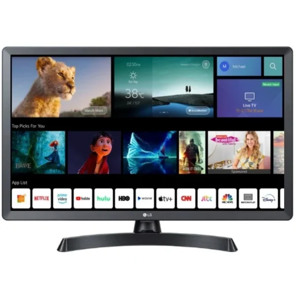 Monitor LG 28TQ515S-PZ 28" Smart TV 8ms 60Hz