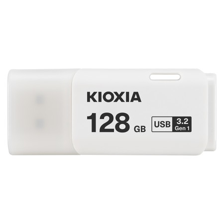 Pen Drive Kioxia U301 Hayabusa 128GB USB 3.2 Branca