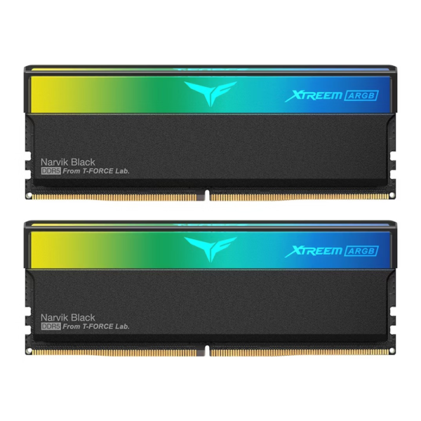 Memória Ram Team Group Kit 48GB (2 x 24GB) DDR5 8000MHz Xtreem ARGB Preto CL38