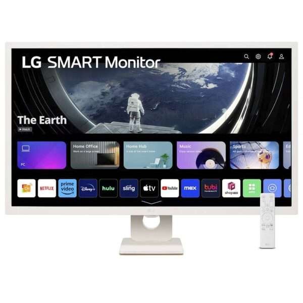 Monitor Smart LG 32SR50F-W IPS 31.5" FHD 60Hz