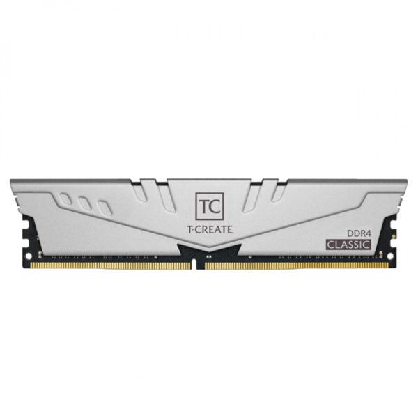 Memória Ram Pack 2x 16GB (32GB) DDR4 TeamGroup CL22 3200Mhz T-Create Classic 10L Prateado