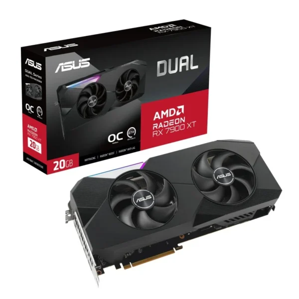 Placa Gráfica ASUS Dual AMD Radeon RX 7900 XT OC Edition 20GB GDDR6