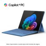 Portátil Microsoft Surface Pro 11ª Edição Copilot+ AI Snapdragon X Elite X1E-80-100 13" OLED 16GB 512GB W11H Safira