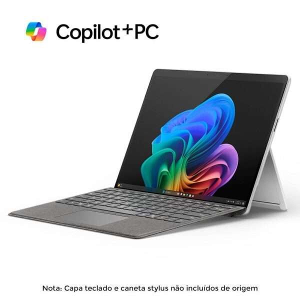 Portátil Microsoft Surface Pro 11ª Edição Copilot+ AI 13" Touch OLED Snapdragon X Elite 16GB 512GB W11H