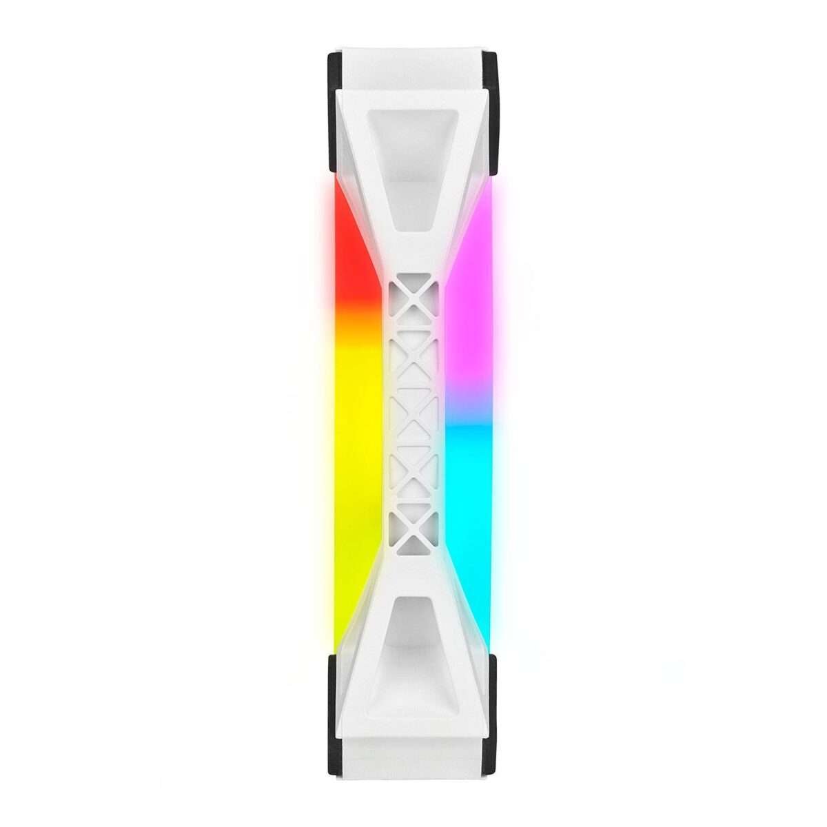 Ventoinha 120mm Corsair 1500RPM iCUE QL120 RGB 4 Pinos PWM Branca (Single Pack) - Image 3