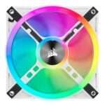 Ventoinha 120mm Corsair 1500RPM iCUE QL120 RGB 4 Pinos PWM Branca (Single Pack) - Image 2