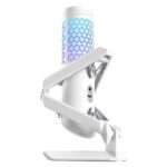 Microfone Asus ROG Carnyx Condensador Cardioide Profissional Gaming RGB Branco - Image 2