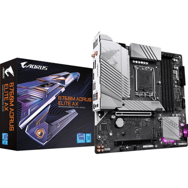 Motherboard Micro-ATX Gigabyte B760M Aorus Elite AX