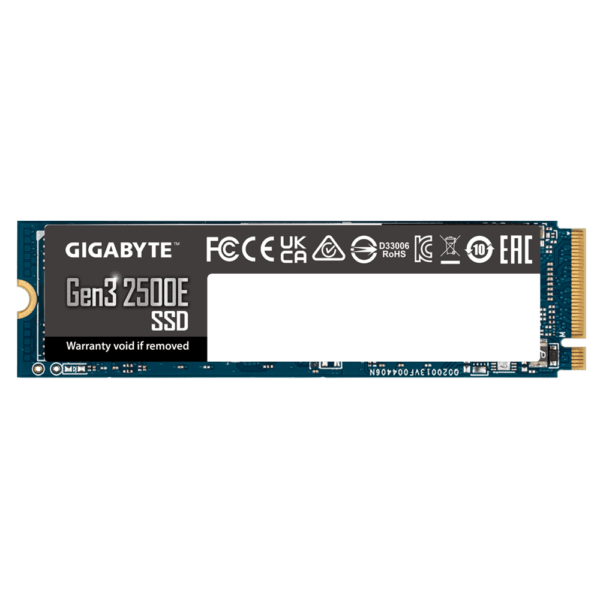 Disco GIGABYTE Gen3 2500E SSD 2TB M.2 PCI Express 3.0 NVMe 3D NAND